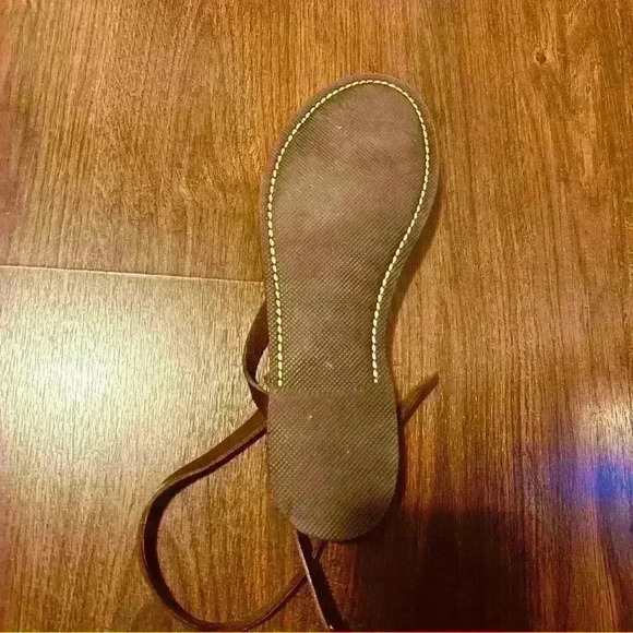 Vero Cuoio sandals size 39 (8.5) never worn lather color brown - Picture 8 of 8